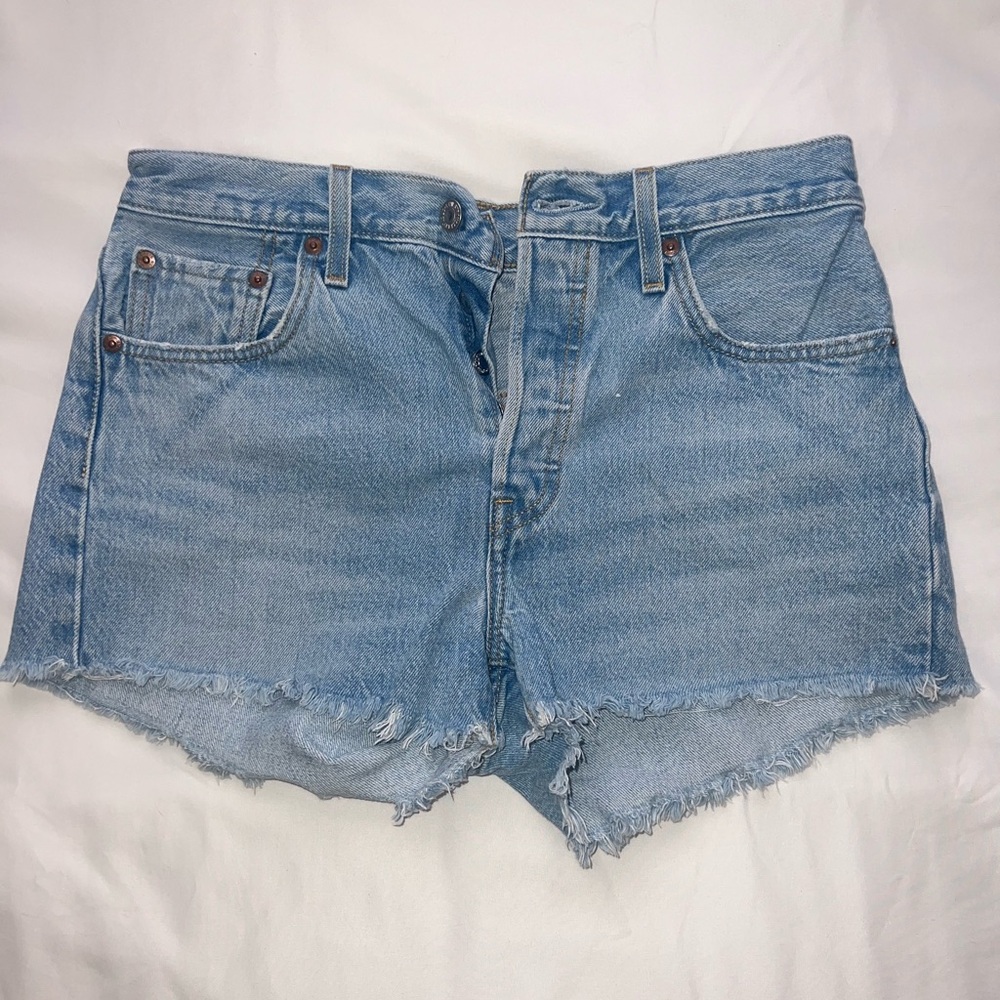 Levi’s 501 Light Wash Shorts